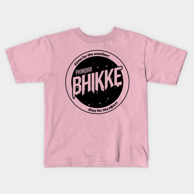 B.H.I.K.K.E. Phindar Black T-Shirt Kids T-Shirt by One Shot Podcast